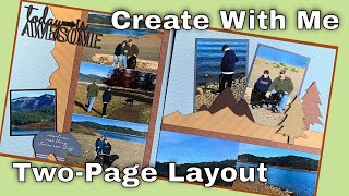 Create a Two-Page Layout Using the June 2020 Kiwi Lane Club Kit