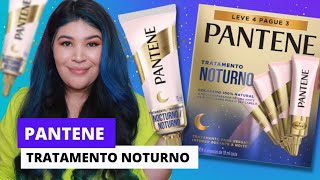 💤 PANTENE AMPOLA de TRATAMENTO NOTURNO: Colágeno Hidrata e Resgata