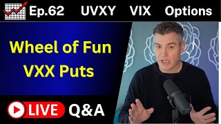 Selling Short VXX Put Options  (Wheel of Fun)  -  Ep.62