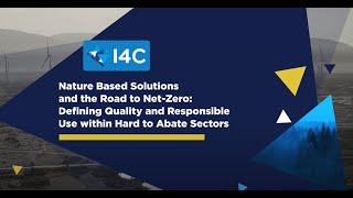 World Bank I4C Workshop | Nature Based Solutions and the Road to Net-Zero