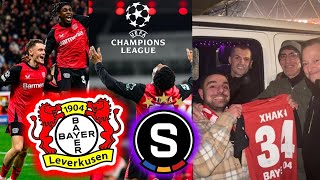 🖤 Danke Granit Xhaka❤️ Ein Mann, ein Wort❗  | Bayer Leverkusen vs Sparta Prag | CL Stadionvlog