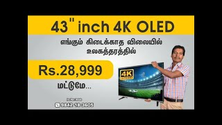 43 VELS 4k OLED  REVIEW HOW TO CONNECT  AND SMART TV | 43 Inch Smart TV Under 20000