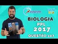 ENEM 2017 PPL - Questão 107 - Dados compilados por Jeremy Jackson, do Instituto Scripps de Oceanogra