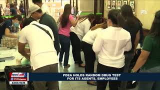 PDEA holds random drug test for its agents, employees