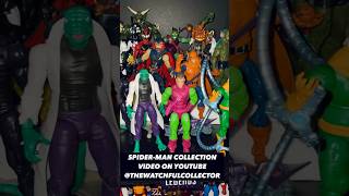 Marvel Legends Spider-Man Collection: Villains Display #shorts