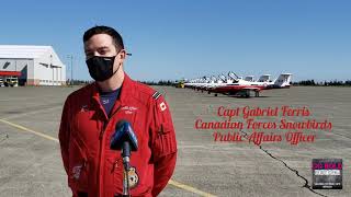 RCAF Snowbirds launch 2021 airshow season and celebrate their 50th Anniversary