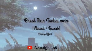 Bheed Mein Tanhai Mein [Slowed+ Reverb] | Udit Narayan , Shreya Ghoshal | AK Bhuker | Lofi | #slowed