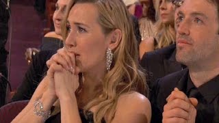Kate Winslet Cry As Leonardo DiCaprio Wins Best Actor At Oscars 2016
