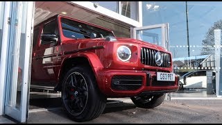 私の新しいヒヤシンス レッド メルセデス G63 AMG のコレクション!