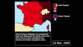 [WWII] Axis Invasion of Vichy France (1942): Every Day