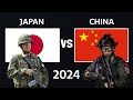 Japan vs China Military Power Comparison 2024 | China vs Japan Military Power 2024