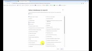 Search Multiple EBSCOhost Databases