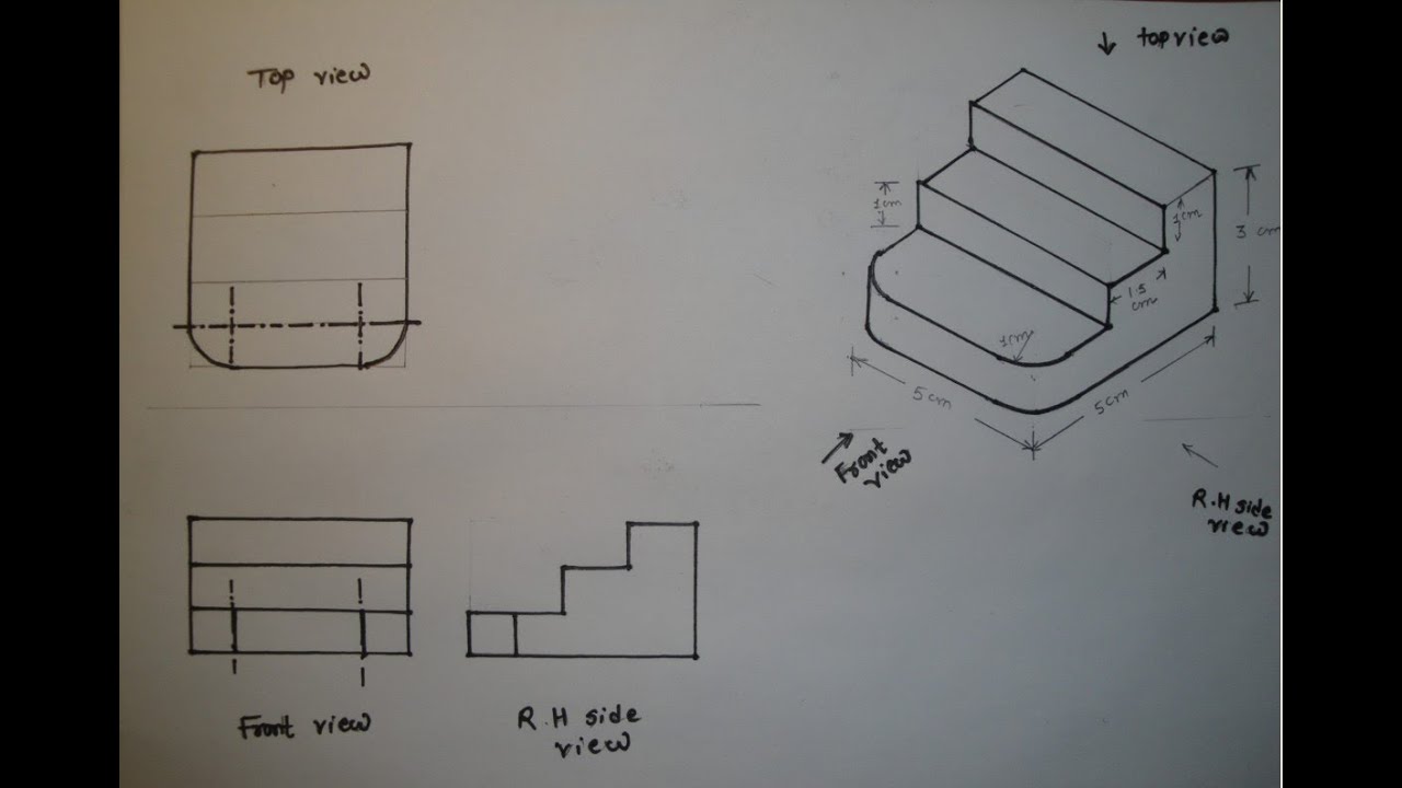 Right Side View Isometric