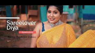 Beautiful Diya | Yellow Colour Saree Video | NAARI | Full HD | 2022