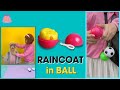 [Pakupakiss] Fun Review on Outdoor Portable Raincoat Ball Disposable Rainwear (Keychain)