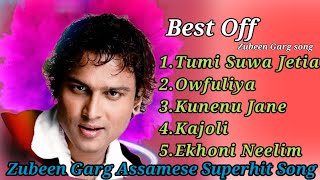 Zubeen Garg 5 Best Superhit Song | Assamese Song By Zubeen Garg | Zubeen garg song