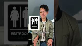 Trolling people in public bathrooms… #storytime #shorts