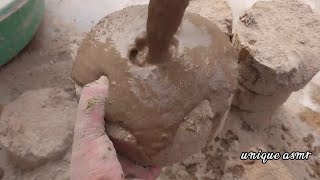 Grainy dirt Nonstop Crumbling for Stress Relief |Unique asmr