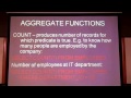 SQL scripting for beginners 3/4; SQL database programming language intro video