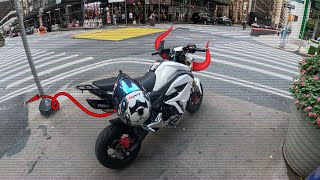 NYC Traffic vs Honda Grom