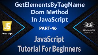 46 | Dom Method | GetElementsByTagName Function In JavaScript | Learn JavaScript | DOM (Hindi/Urdu)