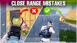 NEVER DO THESE CLOSE RANGE MISTAKES IN BGMI & PUBGM🔥 - SAMSUNG,A3,A5,A6,A7,J2,J5,J7,S5,S6,S7,59,A10