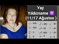 YAY HAFTALIK YILDIZNAME ✡️ (11/17 AĞUSTOS) Perşembe: JÜPİTER GÜNÜ#yıldızname# #kahvefalı #tarot #