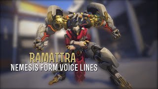 Ramattra’s Nemesis Form Voice Lines