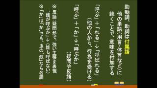 〔国語・文法（各品詞の概要）〕　助詞、助動詞 －オンライン無料塾「ターンナップ」－