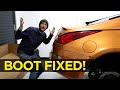 How To Fix 350Z 370Z Boot Not Opening Properly  | Boot Poppers / Helper Springs Install