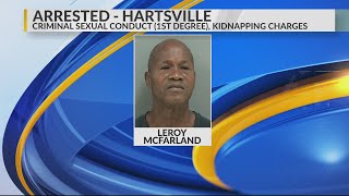 Darlington County man blocked woman in bathroom, exposed himself, police say