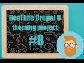 Implementing the main menu region 🥪 Real Life Drupal 8 Theming Project Episode 8