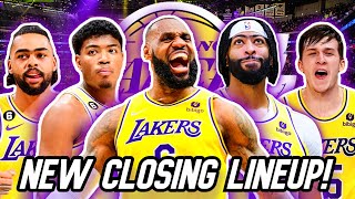 Lakers New DEATH LINEUP w/Rui Hachimura & Austin Reaves! | Lakers BEST Closing Lineup Options!