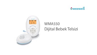 WMA550 Weewell Dijital Bebek Telsizi