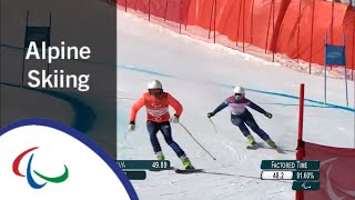 Kelly GALLAGHER | Super-G | PyeongChang2018 Paralympic Winter Games