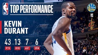 Kevin Durant's EPIC 43 Point Performance In Game 3 | 2018 NBA Finals