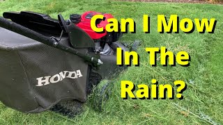 Can I Mow In The Rain?