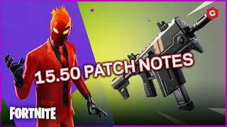 FORTNITE 15.50 PATCH NOTES (FORTNITE UPDATE TODAY)