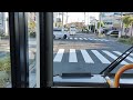 全区間前面展望 小田急バス 成05 成城学園前 狛江 seijo gakuen mae komae odakyu bus full trip front view