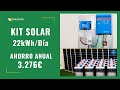 Kit Solar Fotovoltaico 5000W 48V Victron JA Solar y Tensite