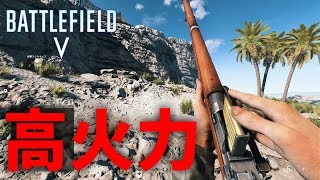 【BF5 BFV】M1A1の火力に物足りなさを感じるぐらい火力全振りな強武器Turner SMLE（おまけ１００キル動画付き）｜バトルフィールド５ 実況