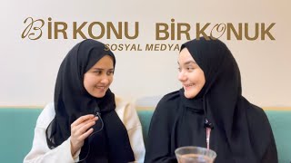 bir konu bir konuk | Dilara Tekin