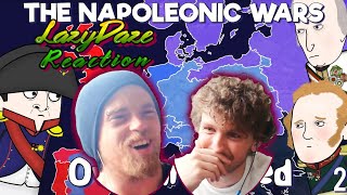 HISTORY FANS REACT - OVERSIMPLIFIED NAPOLEONIC WARS PART TWO UK -
