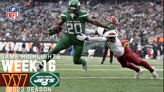 Washington Commanders vs. New York Jets | 2023 Week 16 Game Highlights