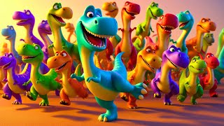 Do the Dino Parade Dance! Easy \u0026 Fun! 🎶