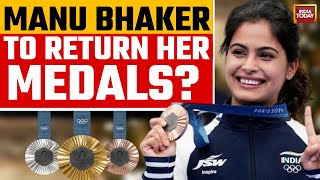 Manu Bhaker To Replace Olympic Bronze Medals | Paris 2024 | Olympian