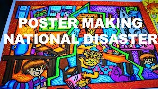 POSTER MAKING-NATIONAL DISASTER