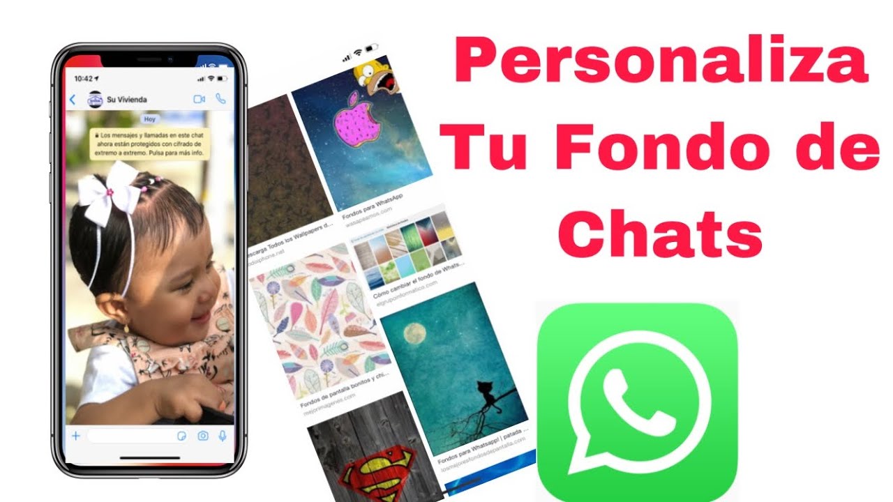 Como Personalizar El Fondo De WhatsApp En IPhone - YouTube