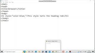 Basic Inline Styling | Css | Tutorial 1