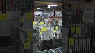 Behind the scenes of USPS processing packages during Christmas #holiday #christmas #presents